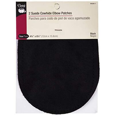 Dritz USA-produkt – mocka koskinn armbågslapp 4–3/4 X6–8.5 2/PkBlack Dritz USA-produkt – mocka koskinn armbågslapp 4–3/4 X6–8.5 2/PkBlack