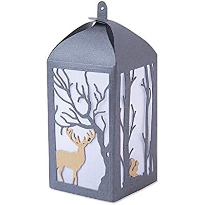Sizzix Thinlits Die Set 7PK Woodland Lantern av Kath Breen, 665490 Sizzix Thinlits Die Set 7PK Woodland Lantern av Kath Breen, 665490