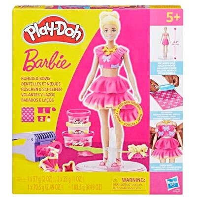 Play-Doh Barbie Ruffles and Bows-dockset Play-Doh Barbie Ruffles and Bows-dockset