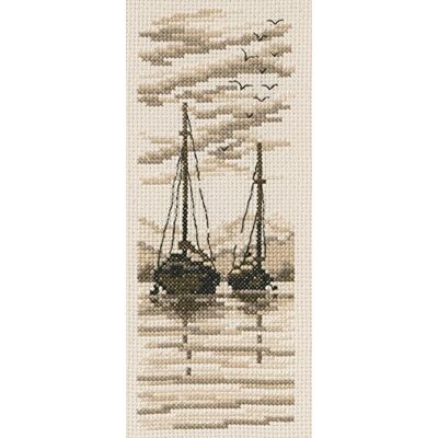 Permin Ship, flerfärgad, 22 x 9 cm Permin Ship, flerfärgad, 22 x 9 cm