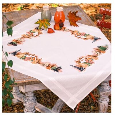 Vervaco Broderi Korsstygn Förtryckta Kit Bordsdukar Vinterby Bordslinne Kreativt DIY Set Ca. 80 x 80 cm Kreativa Hobbykit Vuxna Hem Dekor Cross Stitch Embroidery Vervaco Broderi Korsstygn Förtryckta Kit Bordsdukar Vinterby Bordslinne Kreativt DIY Set Ca. 80 x 80 cm Kreativa Hobbykit Vuxna Hem Dekor Cross Stitch Embroidery