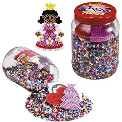 Hama Midi Rød Balja, 7.000 Stk. Hama Midi Rød Balja, 7.000 Stk.