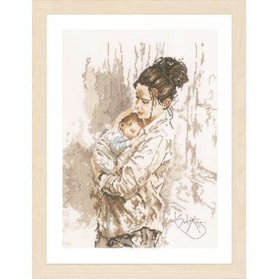 Lanarte Broderikit, bomull, blandade färger, ca 29 x 39 cm/11,6 tum x 15,6 tum Lanarte Broderikit, bomull, blandade färger, ca 29 x 39 cm/11,6 tum x 15,6 tum