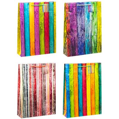 TSI presentpåsar ränder XXL, 12-pack, storlek: XXL (H x B x D 44 x 33 x 10 cm), konst. Nr 84171 TSI presentpåsar ränder XXL, 12-pack, storlek: XXL (H x B x D 44 x 33 x 10 cm), konst. Nr 84171