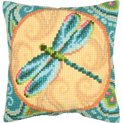 Vervaco LIBELLULA Korsstygn Kudde Kit Broderi Nybörjare Dekorativa Gobelin Kuddar Ca. 40 x 40 cm Kreativa Hantverk Tillbehör DIY Heminredning Hobby Vuxen Cross Stitch Vervaco LIBELLULA Korsstygn Kudde Kit Broderi Nybörjare Dekorativa Gobelin Kuddar Ca. 40 x 40 cm Kreativa Hantverk Tillbehör DIY Heminredning Hobby Vuxen Cross Stitch