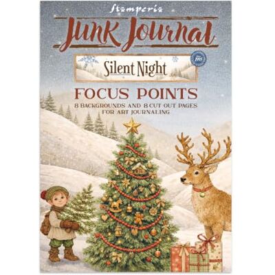 Stamperia Junk Journal Stickers, Die-Cuts and Backgrounds for Scrapbooks, Albums, Card Making and More, Perfect for Hobbies and Crafts (Silent Night) (Focus Points) (A5) Stamperia Junk Journal Stickers, Die-Cuts and Backgrounds for Scrapbooks, Albums, Card Making and More, Perfect for Hobbies and Crafts (Silent Night) (Focus Points) (A5)