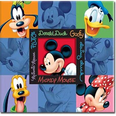 Sandylion Mickey & Friends Album - Post Bound, 12x12, Flerfärgad Sandylion Mickey & Friends Album - Post Bound, 12x12, Flerfärgad