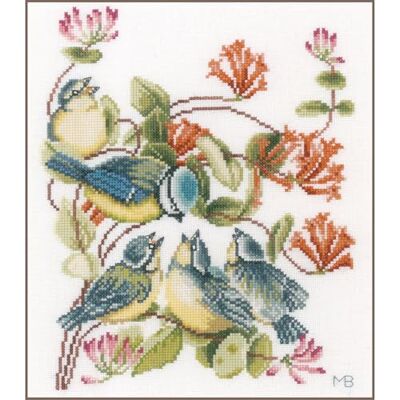 Lanarte Korsstygnsset mesar, korsstygnspaket med räknemönster, bomull, flerfärgad, 24 x 29 x 0,3 cm Lanarte Korsstygnsset mesar, korsstygnspaket med räknemönster, bomull, flerfärgad, 24 x 29 x 0,3 cm