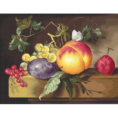 LUCAS Luca-S B593 Korsstygnssats, flerfärgad, 30 x 30 cm LUCAS Luca-S B593 Korsstygnssats, flerfärgad, 30 x 30 cm