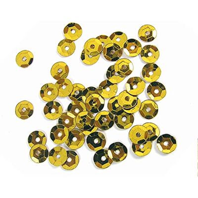 INNSPIRO Silver Paljett gult guld 7mm. 500gr. 37500u. Ca. INNSPIRO Silver Paljett gult guld 7mm. 500gr. 37500u. Ca.