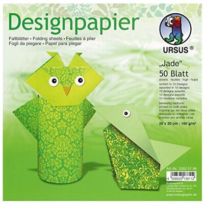 Ursus Designpapper rubin 20 x 20 cm Jade Ursus Designpapper rubin 20 x 20 cm Jade