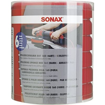 SONAX Hård Skumplatta 160mm - Bilpoleringsverktyg SONAX Hård Skumplatta 160mm - Bilpoleringsverktyg