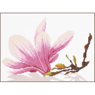 Lanarte Magnoliastickset - Bomull, Flerfärgad Lanarte Magnoliastickset - Bomull, Flerfärgad