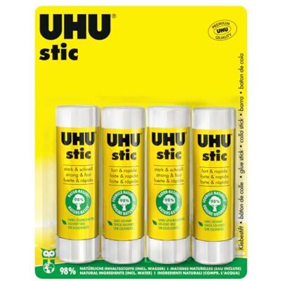 UHU Stic 48115 Limstift, 4 x 40 g UHU Stic 48115 Limstift, 4 x 40 g