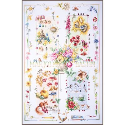 Lanarte Korsstygnssats, Flerfärgad, 62 x 88 Lanarte Korsstygnssats, Flerfärgad, 62 x 88