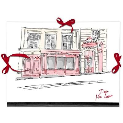 Clairefontaine 812441C en ritkartong med stängning 3 band 28 x 38 cm för A4-format och 24 x 32 cm Moulin Rouge Moulin Rouge kollektion Clairefontaine 812441C en ritkartong med stängning 3 band 28 x 38 cm för A4-format och 24 x 32 cm Moulin Rouge Moulin Rouge kollektion