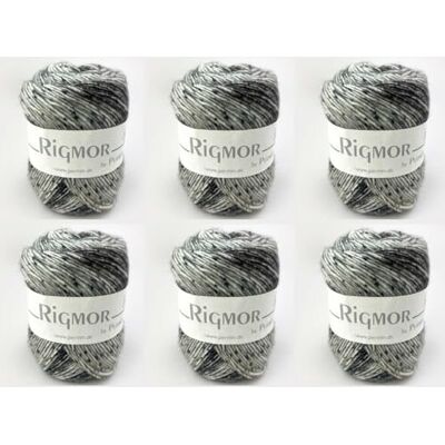 MARUSSIA 6 x Rigmor av Permin – färgat superwash-ullgarn (19 grå) MARUSSIA 6 x Rigmor av Permin – färgat superwash-ullgarn (19 grå)