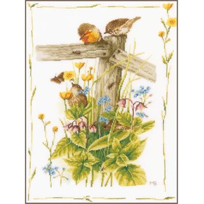 Lanarte broderkit, ca. 33 x 47 cm / 13,2 tum x 18,8 tum Lanarte broderkit, ca. 33 x 47 cm / 13,2 tum x 18,8 tum