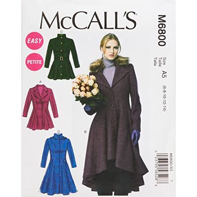 McCall's M6800 Damrocksmönster - McCall's McCall's M6800 Damrocksmönster - McCall's