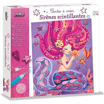 Crea lign' Crea Lign Skapa kort "Glittering Irens" CL168 Crea lign' Crea Lign Skapa kort "Glittering Irens" CL168