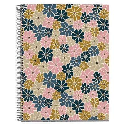 Miquelrius A4 fyrkantig anteckningsbok, anteckningsbok med 100 ark i 4 färger att organisera, 70 g/m² ogenomträngligt papper, 4 arkivborrar, spiral, mix Miquelrius A4 fyrkantig anteckningsbok, anteckningsbok med 100 ark i 4 färger att organisera, 70 g/m² ogenomträngligt papper, 4 arkivborrar, spiral, mix