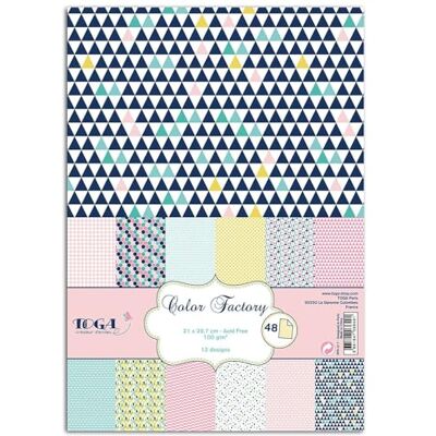 DRAEGER PARIS 1886 - ppk011 - 48 ark - A4 21x29,7cm - konstpapper DRAEGER PARIS 1886 - ppk011 - 48 ark - A4 21x29,7cm - konstpapper