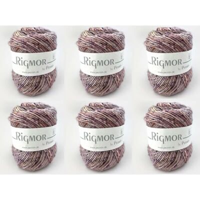 MARUSSIA 6 x Rigmor av Permin – färgat superwash-ullgarn (17 mörk/ljust lila) MARUSSIA 6 x Rigmor av Permin – färgat superwash-ullgarn (17 mörk/ljust lila)