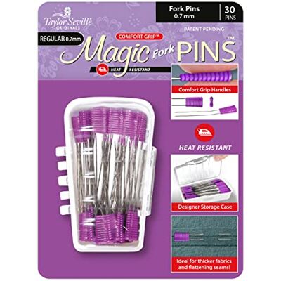 Taylor Originals Originals Komfort Grepp Värme Resistent Regelbunden (0.7 mm) Gaffel Magic Pins 30 Bitar Taylor Originals Originals Komfort Grepp Värme Resistent Regelbunden (0.7 mm) Gaffel Magic Pins 30 Bitar