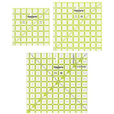 Omnigrid Dritz Omnigrip kombinationspaket, 15,24 cm x 15,24 cm sydd i garn Omnigrid Dritz Omnigrip kombinationspaket, 15,24 cm x 15,24 cm sydd i garn