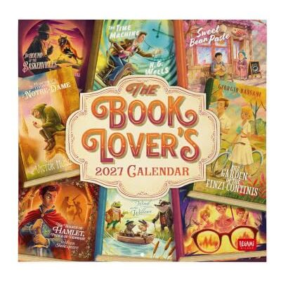 LEGAMI Väggkalender 2027, BookLover, stor väggkalender, 12 månader och årsplanerare, 6 språk, anteckningsplats, stjärntecken, internationella helgdagar, 30 x 29 cm LEGAMI Väggkalender 2027, BookLover, stor väggkalender, 12 månader och årsplanerare, 6 språk, anteckningsplats, stjärntecken, internationella helgdagar, 30 x 29 cm