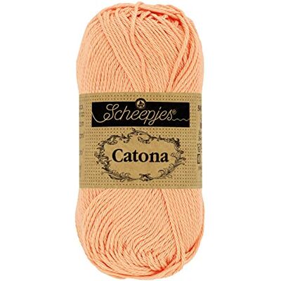 Scheepjes Catona 414 Årgång Persika Garn 1x10g Scheepjes Catona 414 Årgång Persika Garn 1x10g