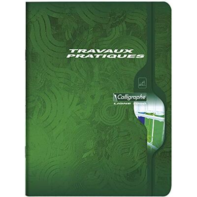 Clairefontaine Ref 7601C – kalligrafi stapelbunden ryggrad anteckningsbok (72 ark) – 24 x 32 cm, seyès och vanlig linjering, 70 gsm vellumpapper, offsetkortskydd, blandade färger – förpackning med 5 Clairefontaine Ref 7601C – kalligrafi stapelbunden ryggrad anteckningsbok (72 ark) – 24 x 32 cm, seyès och vanlig linjering, 70 gsm vellumpapper, offsetkortskydd, blandade färger – förpackning med 5