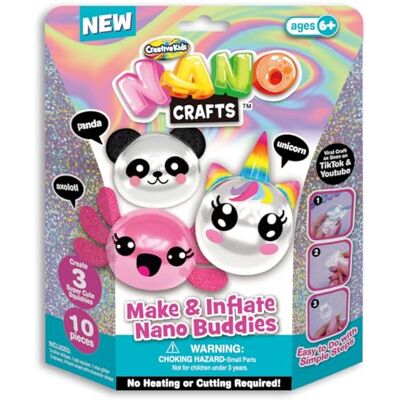 Creative Nano Craft Make And Inflate Nano Buddies Creative Nano Craft Make And Inflate Nano Buddies