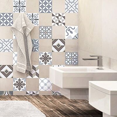 Ambiance Klistermärke - För Kakel och Mosaik - Original Dekor Ambiance Klistermärke - För Kakel och Mosaik - Original Dekor