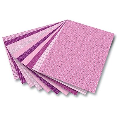 folia 46309 – Motivkartong basics rosa sorterad, 50 x 70 cm, 270 g/kvm, 10 ark – bas för många olika pysselarbeten och idéer folia 46309 – Motivkartong basics rosa sorterad, 50 x 70 cm, 270 g/kvm, 10 ark – bas för många olika pysselarbeten och idéer