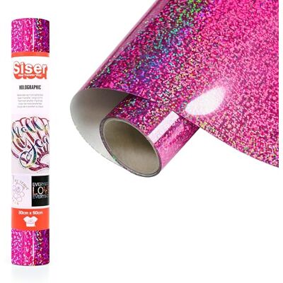 SISER ® Värmeöverförbar vinyl, Fuchsia 50 x 30 cm SISER ® Värmeöverförbar vinyl, Fuchsia 50 x 30 cm