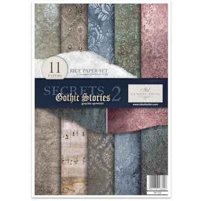 ART Kreativt set RP009 Gothic Stories - Kreativt kit ART Kreativt set RP009 Gothic Stories - Kreativt kit