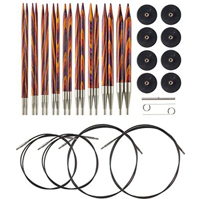 Knit Picks Options Wood Interchangeable Knitting Needle Set US 4-11 (Radiant) Knit Picks Options Wood Interchangeable Knitting Needle Set US 4-11 (Radiant)