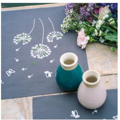 Vervaco Förtryckt Broderi Kit Av 2 Fluffiga Blommor Bord Sängkläder Broderi Set 35 x 45 cm Gör-det-själv Kreativ Storlek Kit Kreativ Hobby Vuxna Heminredning Dekor Embroidery Vervaco Förtryckt Broderi Kit Av 2 Fluffiga Blommor Bord Sängkläder Broderi Set 35 x 45 cm Gör-det-själv Kreativ Storlek Kit Kreativ Hobby Vuxna Heminredning Dekor Embroidery