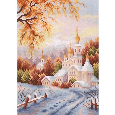 Magic Needle 110-061 ZW Snökloster korsstygnsset med räkningsmönster grenutgåva, bomull, flerfärgad, 15 x 20 cm Magic Needle 110-061 ZW Snökloster korsstygnsset med räkningsmönster grenutgåva, bomull, flerfärgad, 15 x 20 cm