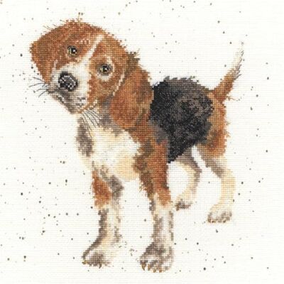Bothy Threads Beagle korsstygnskit av Hannah Dale of Wrendale Designs Bothy Threads Beagle korsstygnskit av Hannah Dale of Wrendale Designs