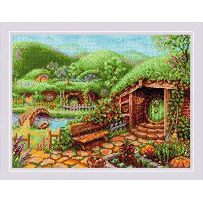 Riolis 1904 korsstygnsset, flerfärgad, 30 x 40 cm Riolis 1904 korsstygnsset, flerfärgad, 30 x 40 cm