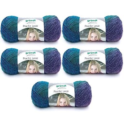 Gründl - Pacific Lace - 80% akryl 10% ull 10% alpakka - Yarn Gründl - Pacific Lace - 80% akryl 10% ull 10% alpakka - Yarn