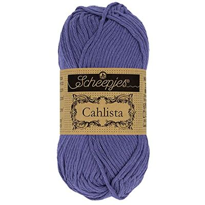 Scheepjes Cahlista 508 Djup Ametist Garn 1x50g Scheepjes Cahlista 508 Djup Ametist Garn 1x50g