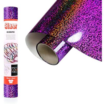 SISER ® Lila värmeöverförbar vinyl 50 x 30 cm SISER ® Lila värmeöverförbar vinyl 50 x 30 cm
