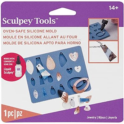 Sculpey APM-54 flexibel push-form, Jewerly Sculpey APM-54 flexibel push-form, Jewerly