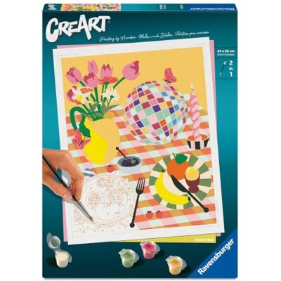 Ravensburger CreArt 12023277 Disco Vibes Målning efter nummer för vuxna 12 år och äldre Ravensburger CreArt 12023277 Disco Vibes Målning efter nummer för vuxna 12 år och äldre