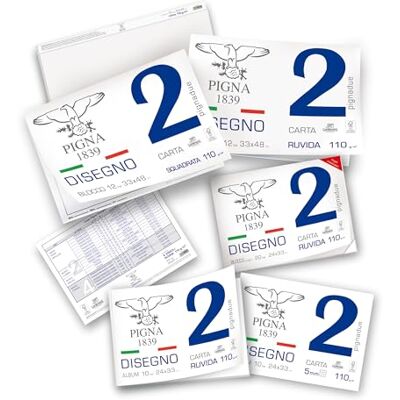 Pigna 0220006or Album Position, strukturerat papper, 10 ark, 24 x 33 cm Pigna 0220006or Album Position, strukturerat papper, 10 ark, 24 x 33 cm