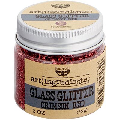 Prima Marketing Finnabair Art Ingredients Glas Glitter 59 ml (20 oz) Crimson Röd Prima Marketing Finnabair Art Ingredients Glas Glitter 59 ml (20 oz) Crimson Röd