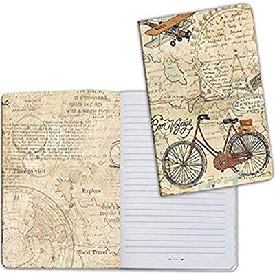 Stamperia INTERNATIONAL, KFT ENBA5028 NOTEBK cykel A5, en storlek Stamperia INTERNATIONAL, KFT ENBA5028 NOTEBK cykel A5, en storlek
